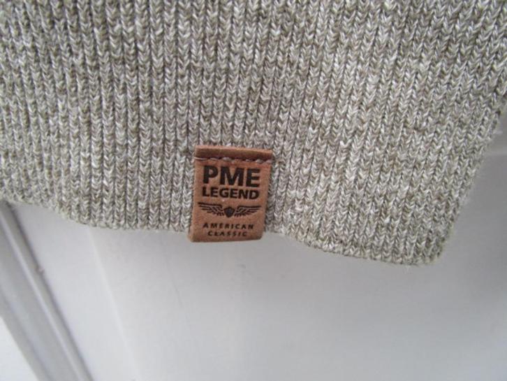 PME Legend trui maat S zie maten, Kleding | Heren, Truien en Vesten, Zo goed als nieuw, Grijs, Ophalen