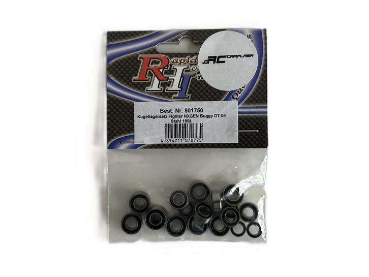 Tamiya 801750 kogellagerset Fighter NXGEN Buggy DT-04 staal, Hobby en Vrije tijd, Modelbouw | Radiografisch | Auto's, Nieuw, Auto offroad