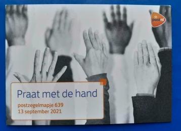 Postzegelmapje 639 - Praat met de Hand 2021   beschikbaar voor biedingen