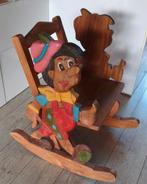 Pinocchio/ Pinokkio handgemaakte schommelstoel voor kinderen, Ophalen, Gebruikt
