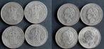4 halve guldens 1921 -1929 zilver, Verzenden, Koningin Wilhelmina, ½ gulden, Zilver