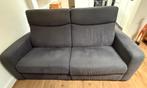 Elektrische Relaxbank Grijs, Ophalen, Gebruikt, Driepersoons, 75 tot 100 cm