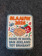 Nieuw Carnaval embleem politie Blaauw 2026, Ophalen of Verzenden, Nieuw, Overige maten