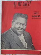 Bladmuziek Fats Domino Be my guest, Muziek en Instrumenten, Bladmuziek, Ophalen of Verzenden, Gebruikt, Artiest of Componist