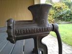 Vintage Gehaktmolen Alexanderwerk, Ophalen
