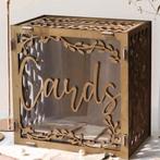 Houten Kaartendoos Bruiloft - Zo Goed Als Nieuw!, Hobby en Vrije tijd, Feestartikelen, Ophalen of Verzenden