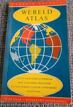 Wereld atlas phoenix pockets w. de haan 1959, Boeken, Overige atlassen, Ophalen of Verzenden, Zo goed als nieuw, 1800 tot 2000