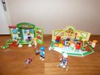 Playmobil bloemenwinkel 5639 + Playmobil kruidenier 9403, Ophalen of Verzenden, Zo goed als nieuw, Complete set