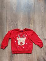🌞 Rode kersttrui maat 110 Z.g.a.n., Kinderen en Baby's, Kinderkleding | Maat 110, Jongen of Meisje, Trui of Vest, Ophalen of Verzenden