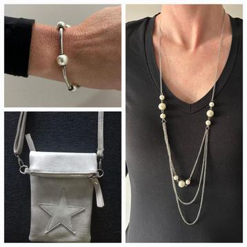 Set: Tas, Armband & Ketting beschikbaar voor biedingen