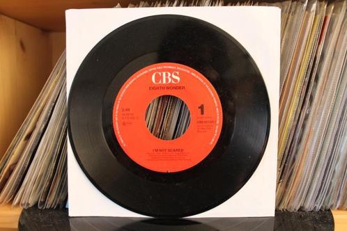 7" Single Eight Wonder - I'm Not Scared / J'ai Pas Peur, Cd's en Dvd's, Vinyl Singles, Gebruikt, Single, Pop, 7 inch, Ophalen of Verzenden