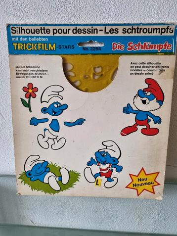 Orig, 1996, Magneto/Germany, SMURFEN TEKENSJABLOON/MAL,Ivst! beschikbaar voor biedingen