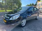 Opel Corsa 1.2-16V Enjoy 5 deurs nieuwe apk, Gebruikt, Zwart, Origineel Nederlands, Bedrijf