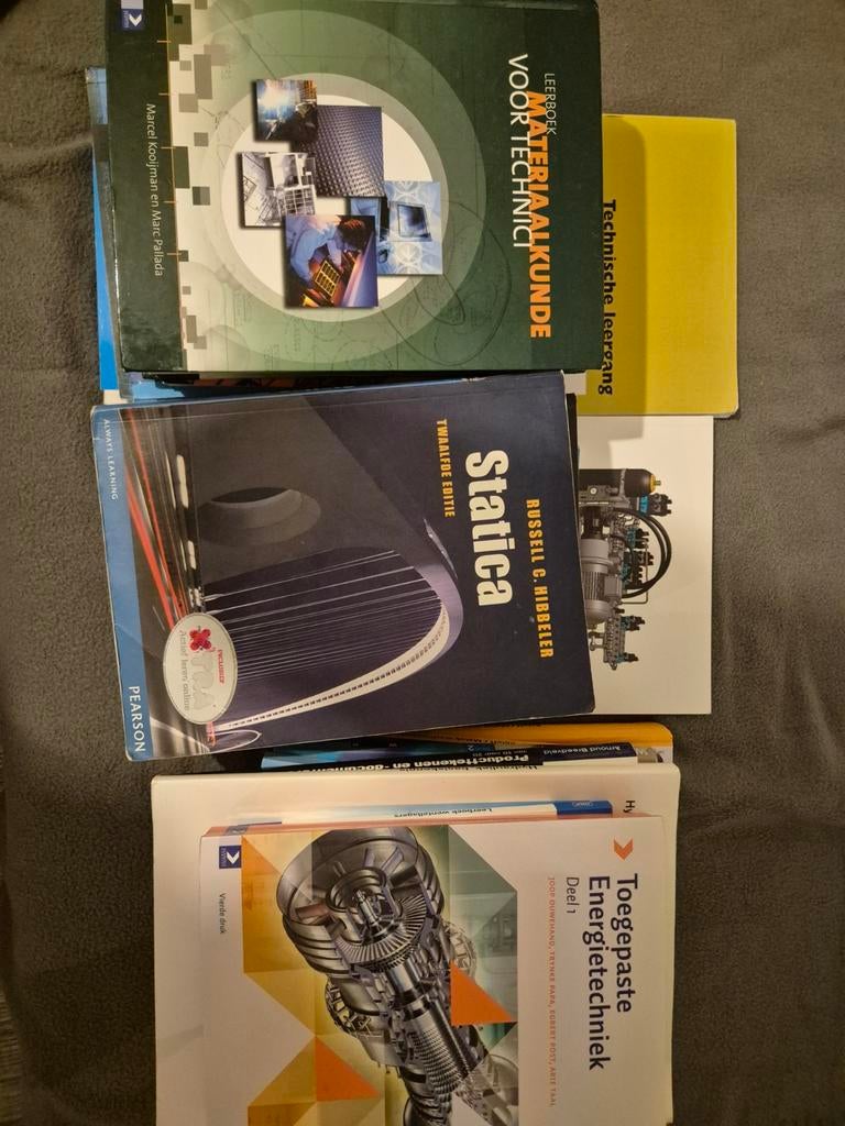 Studieboeken HBO Werktuigbouwkunde – complete set, Boeken, Ophalen of Verzenden, Beta, Zo goed als nieuw, HBO