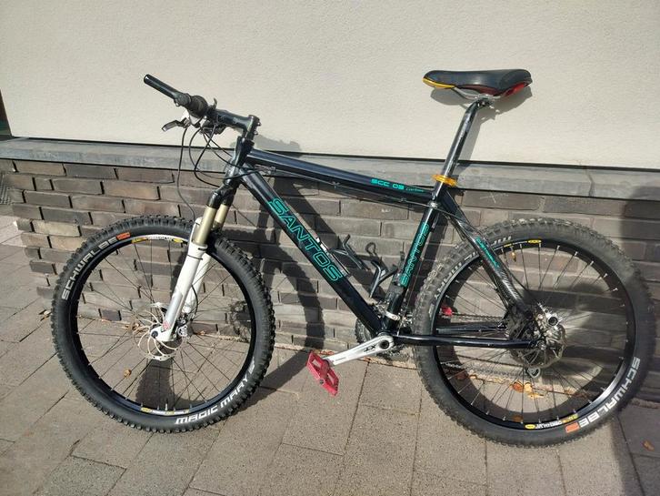MTB Santos SCC03 Carbon, zeer netjes, Fietsen en Brommers, Fietsen | Mountainbikes en ATB, Zo goed als nieuw, Overige merken, Hardtail