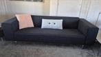 Design on stock 3 zits bank antracietgrijs, Ophalen, Driepersoons, 75 tot 100 cm, Zo goed als nieuw