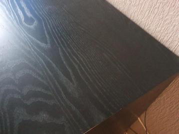 Te koop, zwart bruin bureau Ikea, Malm, NIEUWSTAAT - afbeelding 14