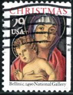 USA Verenigde Staten 2710 - Kerstzegel, Ophalen of Verzenden, Noord-Amerika, Gestempeld