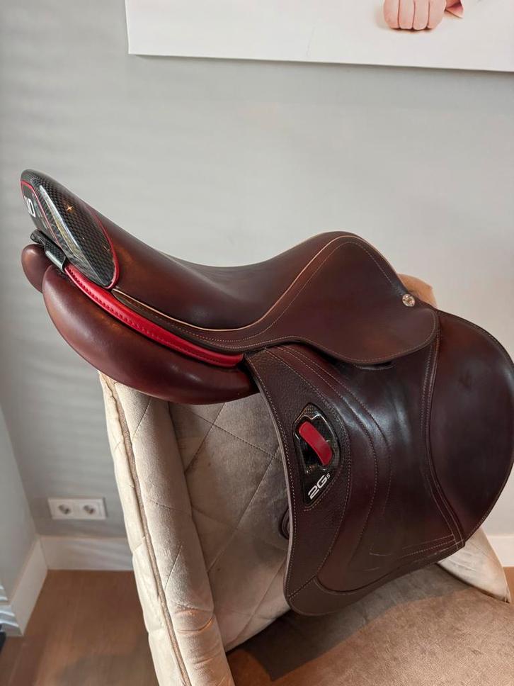 Cwd zadel 2Gs Mademoiselle 17 inch, Dieren en Toebehoren, Paarden en Pony's | Zadels, Zo goed als nieuw, Springen, Ophalen of Verzenden