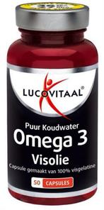 Lucovitaal Omega3 visolie, Sport en Fitness, Gezondheidsproducten en Wellness, Ophalen of Verzenden, Zo goed als nieuw