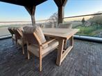 4 Seasons Outdoor Julia Low Dining set Tuinset Eetset, 6 zitplaatsen, Teakhout, Nieuw, Ophalen of Verzenden