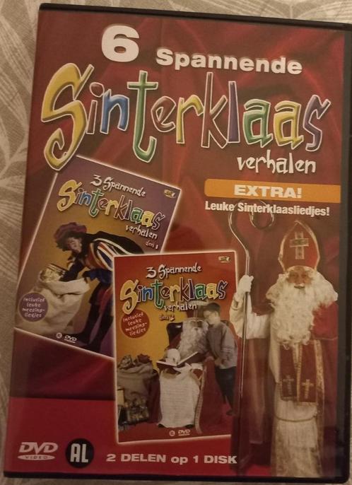 Originele DVD 6 spannende Sinterklaas verhalen, Cd's en Dvd's, Dvd's | Kinderen en Jeugd, Gebruikt, Film, Avontuur, Alle leeftijden