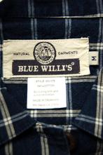 NIEUWE BLUE WILLI'S blouse, geruit shirt, d. blauw, Mt. M, Kleding | Dames, Nieuw, Blauw, Maat 38/40 (M), Blue Willi's