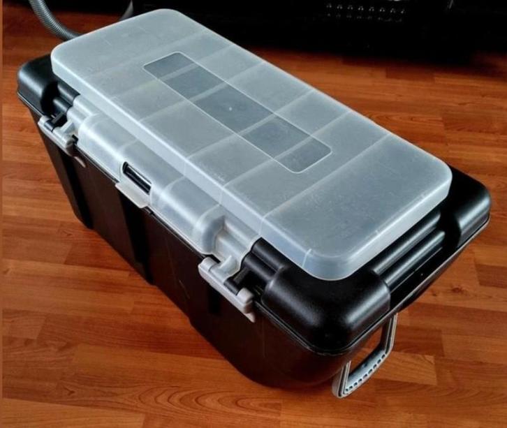 Duikbak Transport Box met Wielen en Handvat, Watersport en Boten, Duiken, Zo goed als nieuw, Ophalen of Verzenden