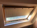 2x Rolgordijn Verduisterend Creme - voor Velux Dakraam, Huis en Inrichting, Ophalen, Beige, 50 tot 100 cm, Zo goed als nieuw