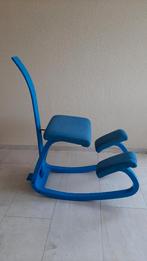 Varier Variable balans kniestoel Stokke, Ophalen, Gebruikt, Blauw, Bureaustoel