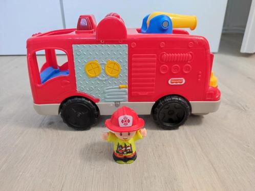 Fisher-Price Little People Brandweerauto met Figuur, Kinderen en Baby's, Speelgoed | Fisher-Price, Gebruikt, Auto of Voertuig