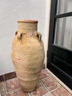 Prachtige antieke terracotta kruik vaas, Huis en Inrichting, Woonaccessoires | Vazen, Gebruikt, 50 tot 75 cm, Ophalen, Overige kleuren