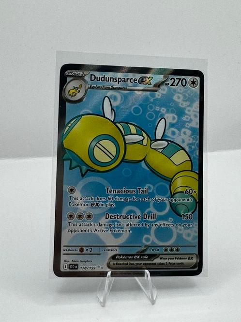 Dudunsparce Ex #178/159 Pokemon Journey Together, Hobby en Vrije tijd, Verzamelkaartspellen | Pokémon, Nieuw, Losse kaart, Ophalen of Verzenden