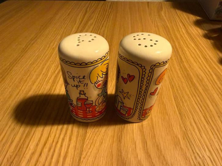 Peper en zout stel Blond Amsterdam, Huis en Inrichting, Keuken | Servies, Zo goed als nieuw, Overige typen, Blond Amsterdam, Keramiek