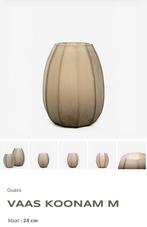 Guaxs vaas Koonam, Huis en Inrichting, Woonaccessoires | Vazen, Overige kleuren, Nieuw, Ophalen of Verzenden, Glas