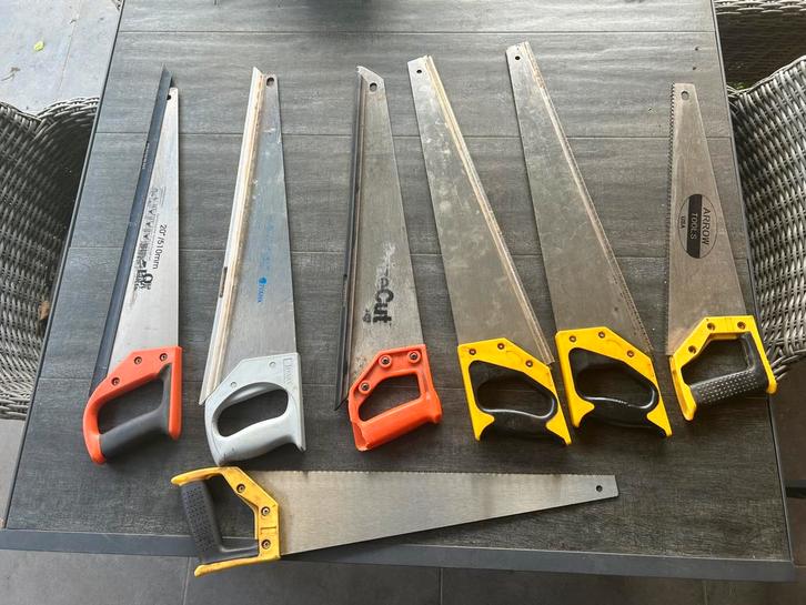 Diverse Handzagen, Doe-het-zelf en Verbouw, Gereedschap | Handgereedschap, Gebruikt, Ophalen of Verzenden