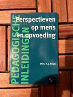 Perspectieven op mens en opvoeding, Wilna A.J. Meijer, Ophalen, Beta, Zo goed als nieuw, HBO