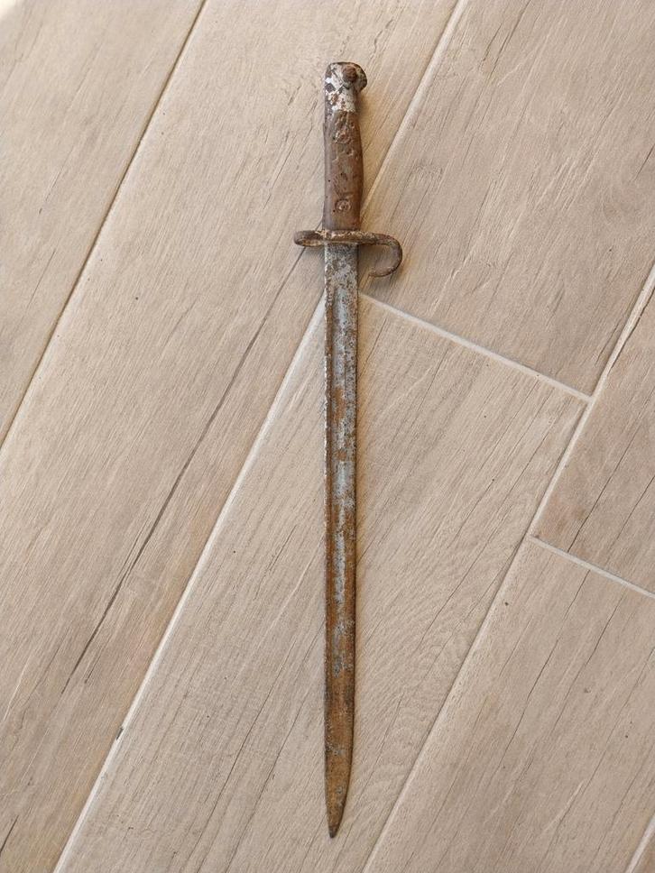 Britse wo1 p1907 enfield hook bajonet, Verzamelen, Militaria | Algemeen, Landmacht, Mes of Dolk, Engeland, Ophalen of Verzenden