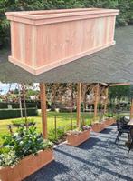 Douglas plantenbak 120x40x40, Vierkant, Nieuw, Ophalen of Verzenden, Balkon