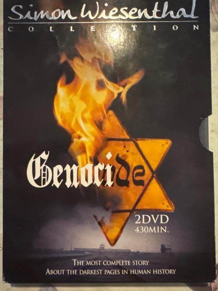 Genocide DVD Simon Wiesenthal, Cd's en Dvd's, Dvd's | Documentaire en Educatief, Zo goed als nieuw, Oorlog of Misdaad, Boxset