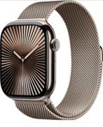 Apple watch 10 titanium 46 mm, Apple Watch ⌚️, Zwart, IOS, Ophalen of Verzenden