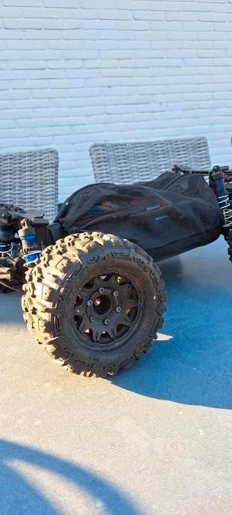 Traxxas RUSTLER 4x4 VXL, Hobby en Vrije tijd, Modelauto's | 1:5 tot 1:12, Gebruikt, Auto, Ophalen of Verzenden