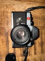 Leica R3 Electronic Silver + Leitz Summicron-R 50mm f/2, ., Leica, Ophalen of Verzenden, Fototoestel