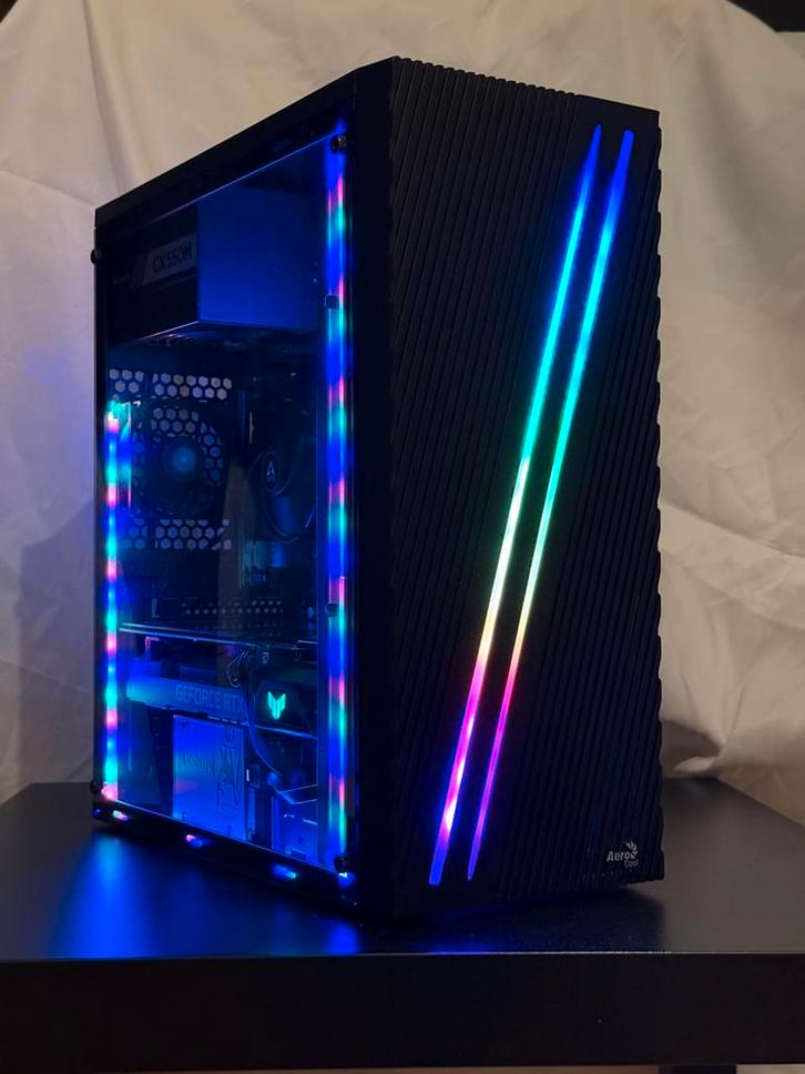 Game PC – RTX 3060 12GB – Ready to Game – Hoge FPS – RGB, Computers en Software, Desktop Pc's, Zo goed als nieuw, 4 Ghz of meer