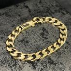 14k gouden armband cuban schakel 17,5 gram, Ophalen of Verzenden, Nieuw, Goud