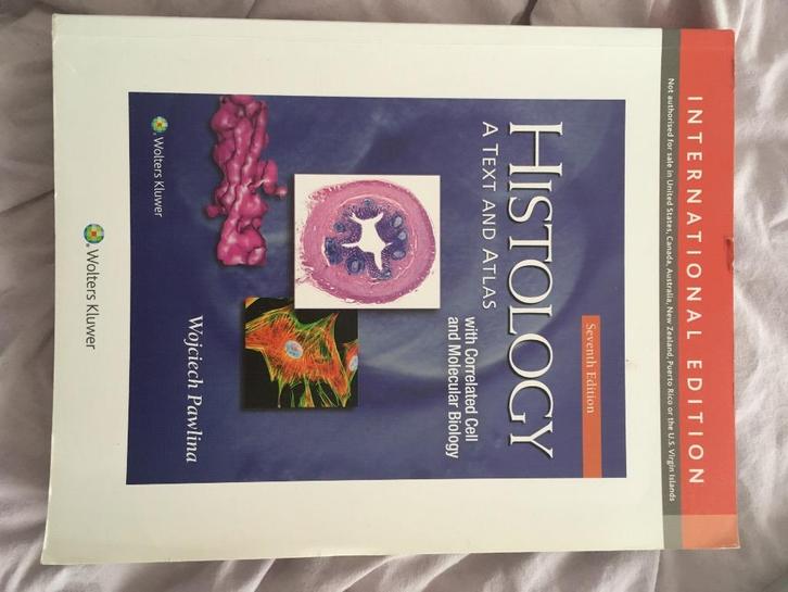 Histology, a text and atlas, Ross & Pawlina, Boeken, Studieboeken en Cursussen, Zo goed als nieuw, WO, Beta, Ophalen of Verzenden