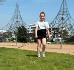 Jurkje met Zara crop top 130, Meisje, Ophalen of Verzenden, Zo goed als nieuw, Zara