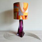 Mid Century Murano Kristal lamp Vintage, Minder dan 50 cm, Ophalen of Verzenden, Zo goed als nieuw