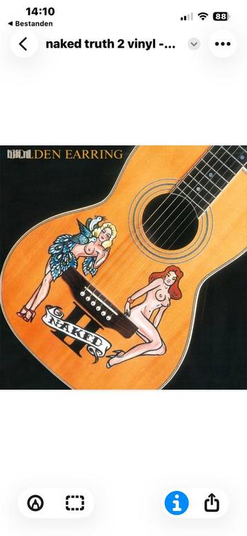 Gevraagd: Golden Earring - Naked II (Vinyl) beschikbaar voor biedingen
