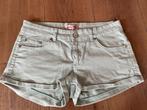 denimshort mintgroen maat S, Ophalen of Verzenden, Gedragen, Maat 36 (S), Groen